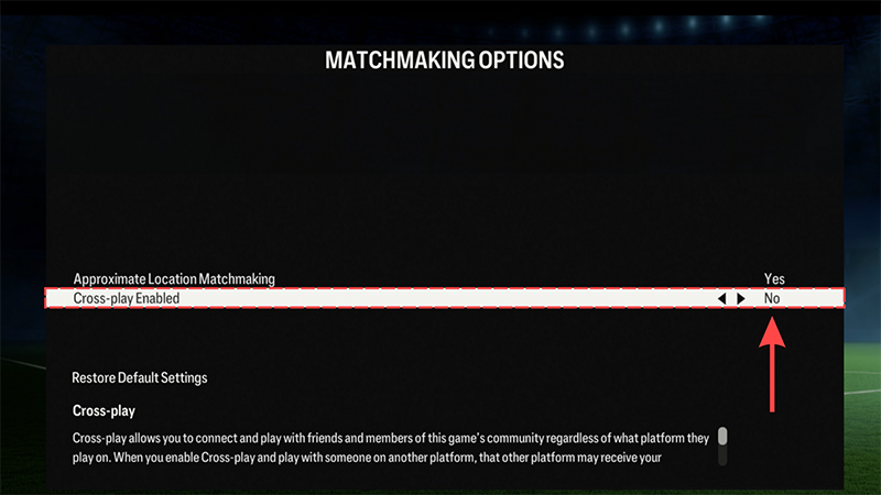 fc 24 cross pay settings 2 - Cheating in EAFC? This is how bad it is - FUTFC.GG