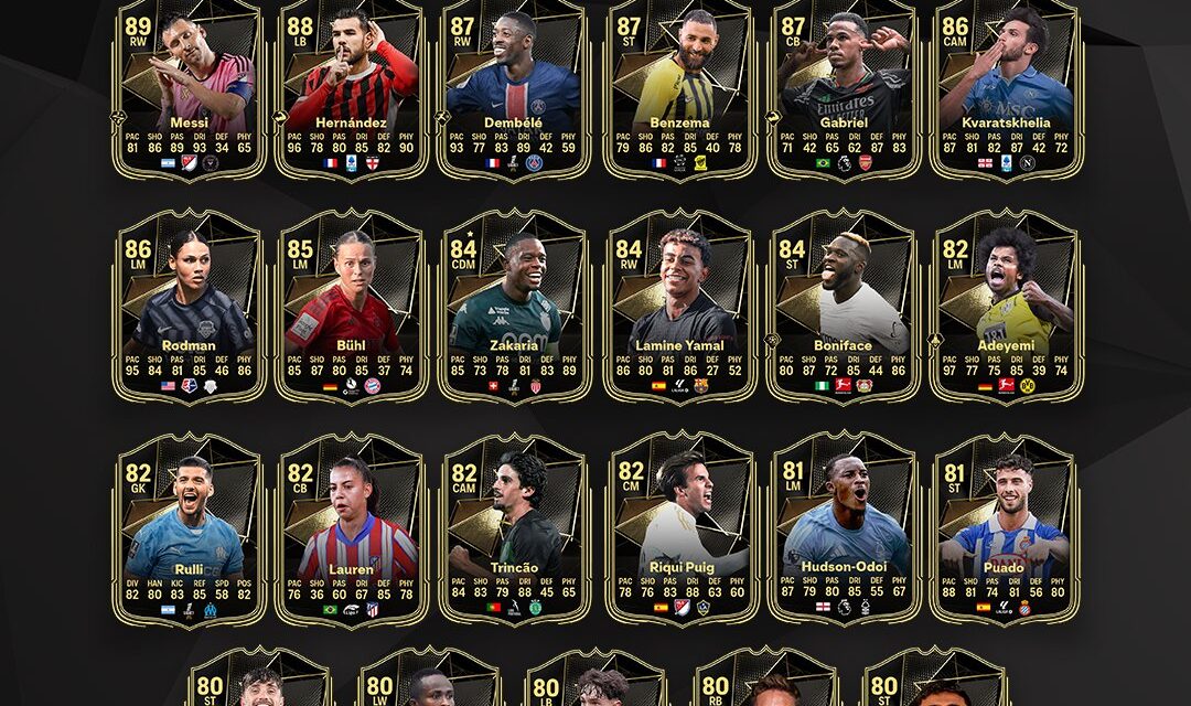 EA FC 25 Team of the Week 1: Best Players to Watch
