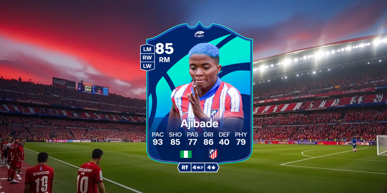 Rasheedat Ajibade: Best Chemistry Styles for Liga F SBC Card