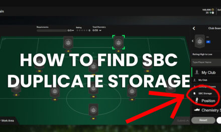 How to Find and Use Duplicate Storage in FC Ultimate Team