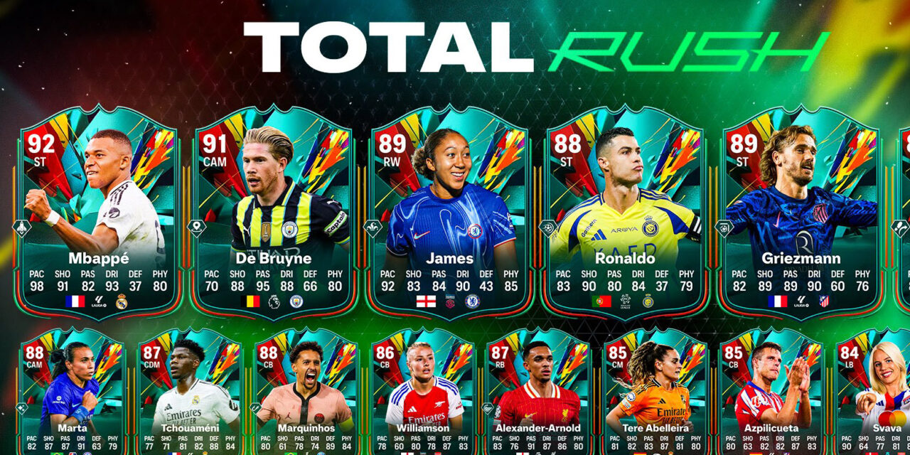 Total Rush promo: Ronaldo, Mbappé, Griezmann, and De Bruyne leaked