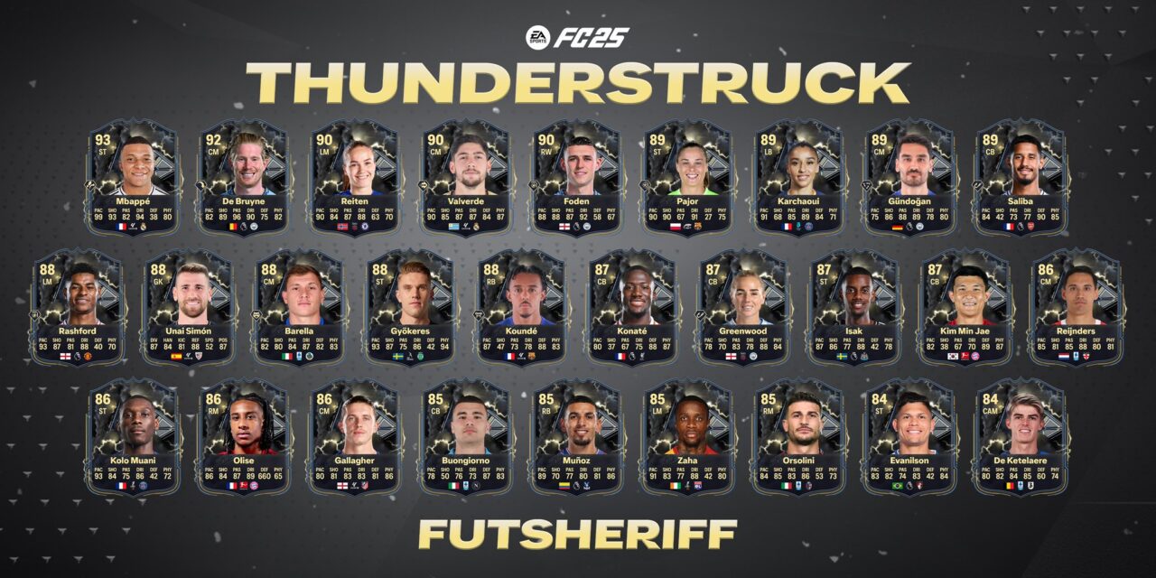 Leak! FC 25 Thunderstruck Promotion Players Revealed