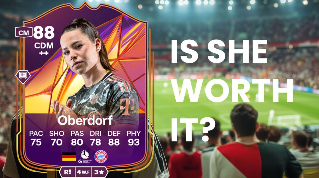 Lena Oberdorf - Lena Oberdorf Ultimate Team Review: A Defensive Powerhouse? - FUTFC.GG