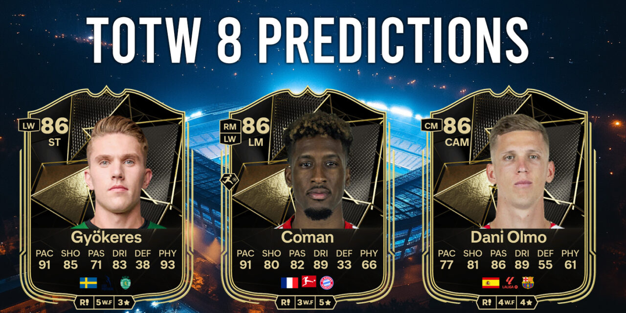 FC 25 Team of the Week 8 Predictions: Comprehensive Player Highlights