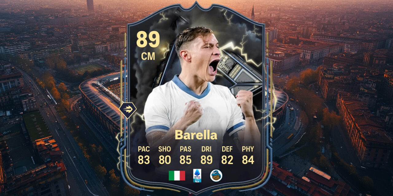 Thunderstruck Nicolò Barella SBC Review: Should you complete him in FC 25?