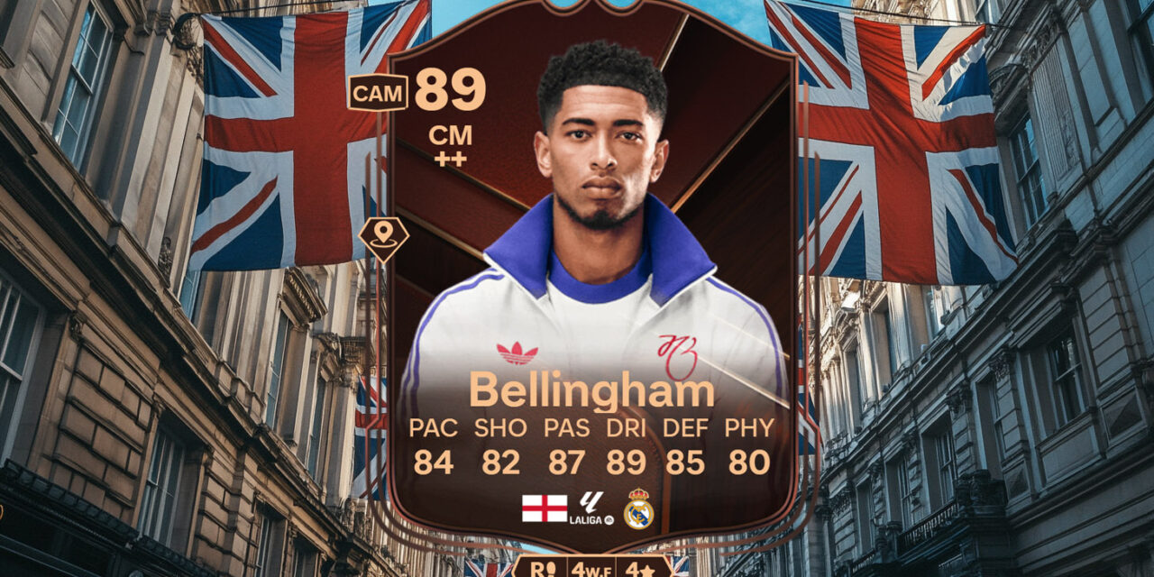 Jude Bellingham 89-Rated Cover Star Review: A Game-Changing Free Card in FC 25