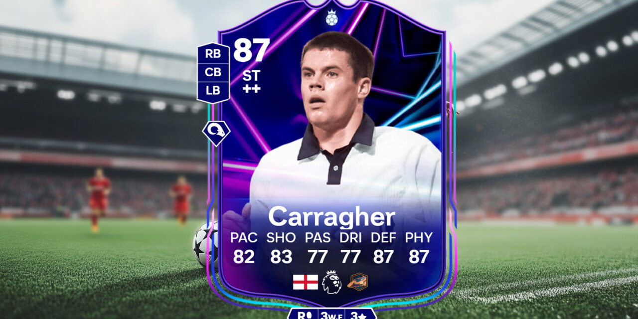 87 ON THIS DAY HERO CARRAGHER SBC PLAYER REVIEW: FC 25 ULTIMATE TEAM