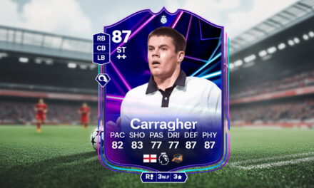 87 ON THIS DAY HERO CARRAGHER SBC PLAYER REVIEW: FC 25 ULTIMATE TEAM