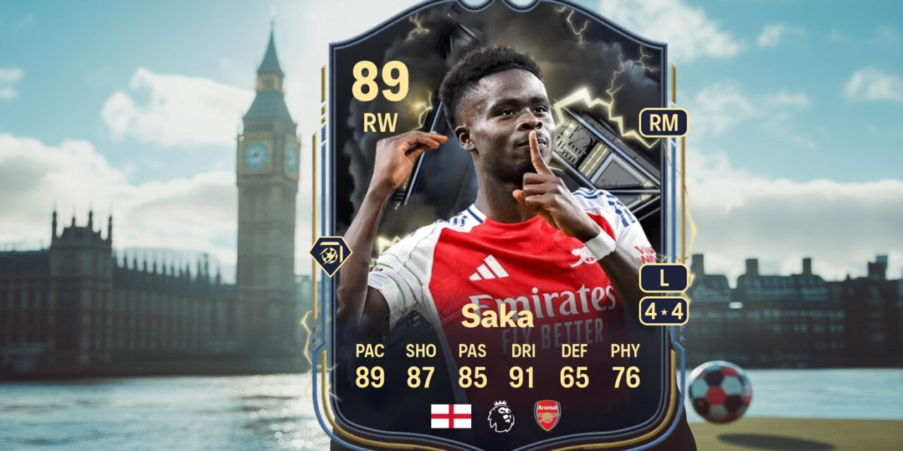 Saka’s FC 25 Thunderstruck SBC: Worth the Investment?