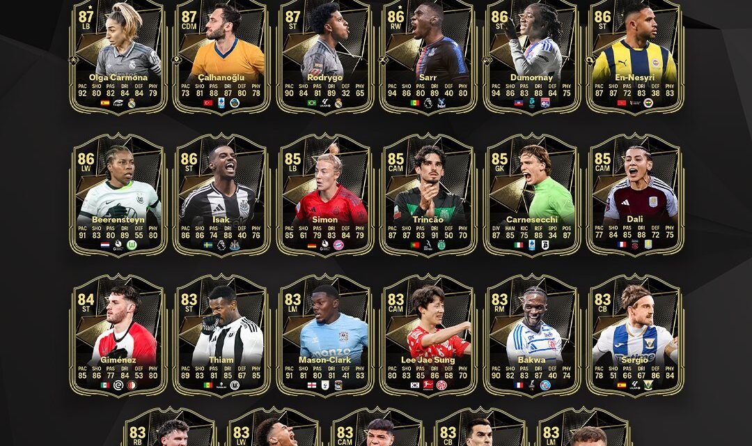 EA FC 25 TOTW 14 Squad: Rodrygo’s Underwhelming Boost and Disappointing Upgrades