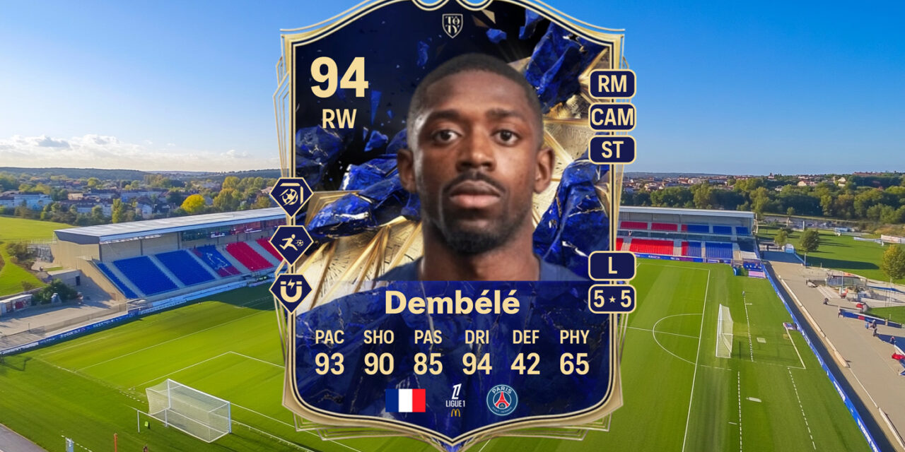 94 TOTY Blueprint Evolution Dembélé Player Review! FC 25 Ultimate Team
