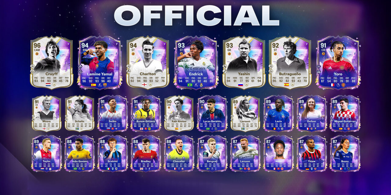 Future Stars Teams Leaked: 96-Rated Cruyff & Record-Breaking Yamal Headline Promo