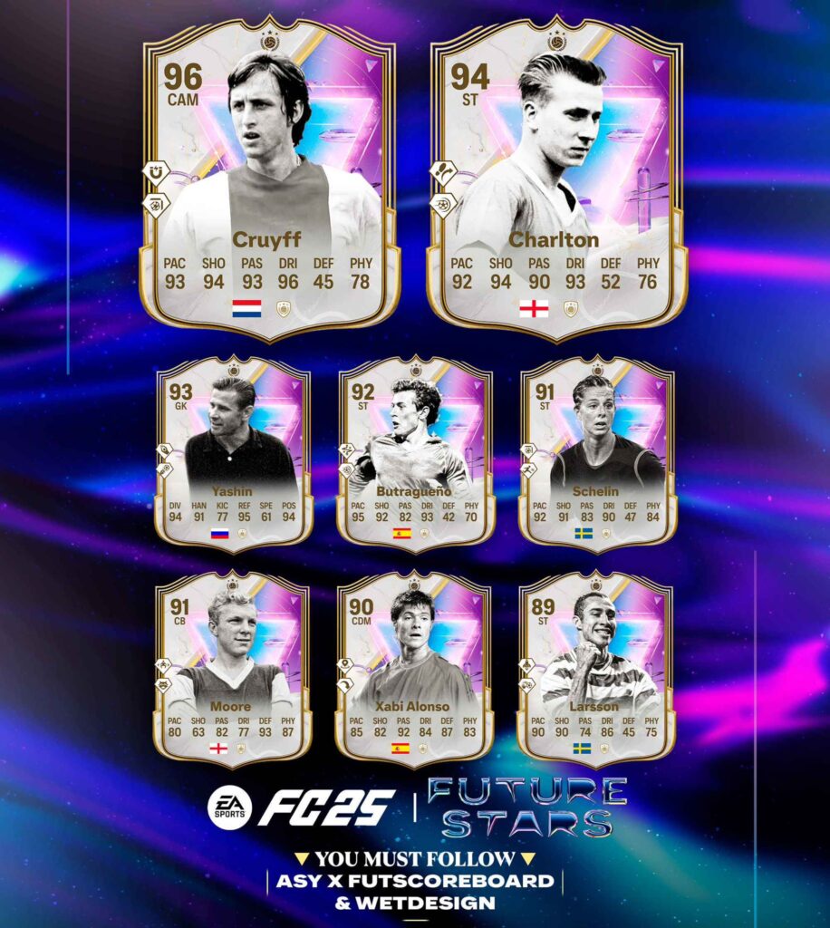Future Stars Teams Leaked: 96-Rated Cruyff & Record-Breaking Yamal Headline Promo - News - FUTFC - FUTFC.GG Future Stars Teams Leaked: 96-Rated Cruyff & Record-Breaking Yamal Headline Promo - News - FUTFC - FUTFC.GG