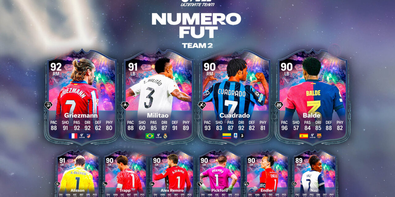 NumeroFUT Team 2 Leak: Griezmann Headlines FC 25 Promotion