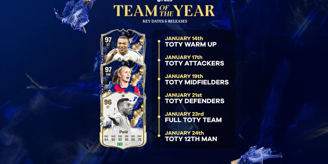 TOTY Schedule FC 25