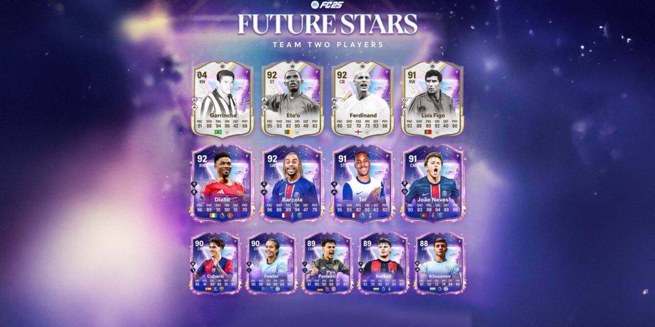 EA FC 25 Future Stars Team 2: Full Leaked Roster and Ratings