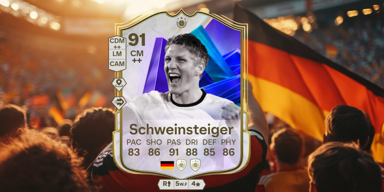 FC Pro Open Champion Icon Schweinsteiger SBC Player Review