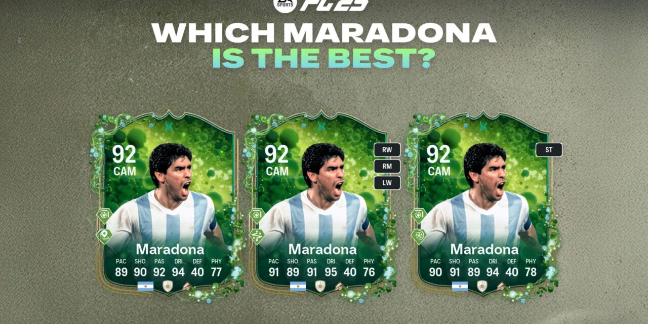 Which Maradona Evolution Should You Choose in FC 25 Ultimate Team?