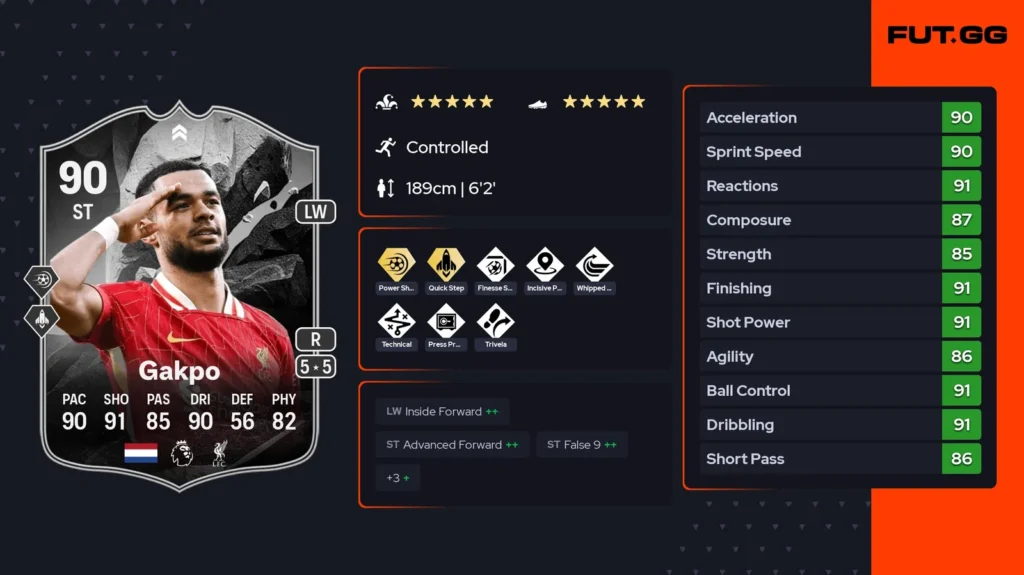 FC 25 Cody Gakpo showdown SBC review: Is he worth it? - News - FUTFC - FUTFC.GG FC 25 Cody Gakpo showdown SBC review: Is he worth it? - News - FUTFC - FUTFC.GG
