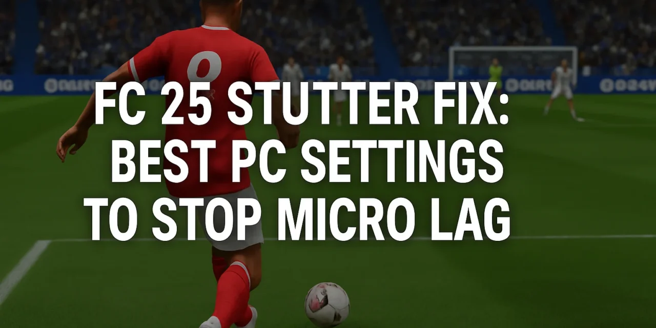 FC 25 stutter fix: Best PC settings to stop micro lag