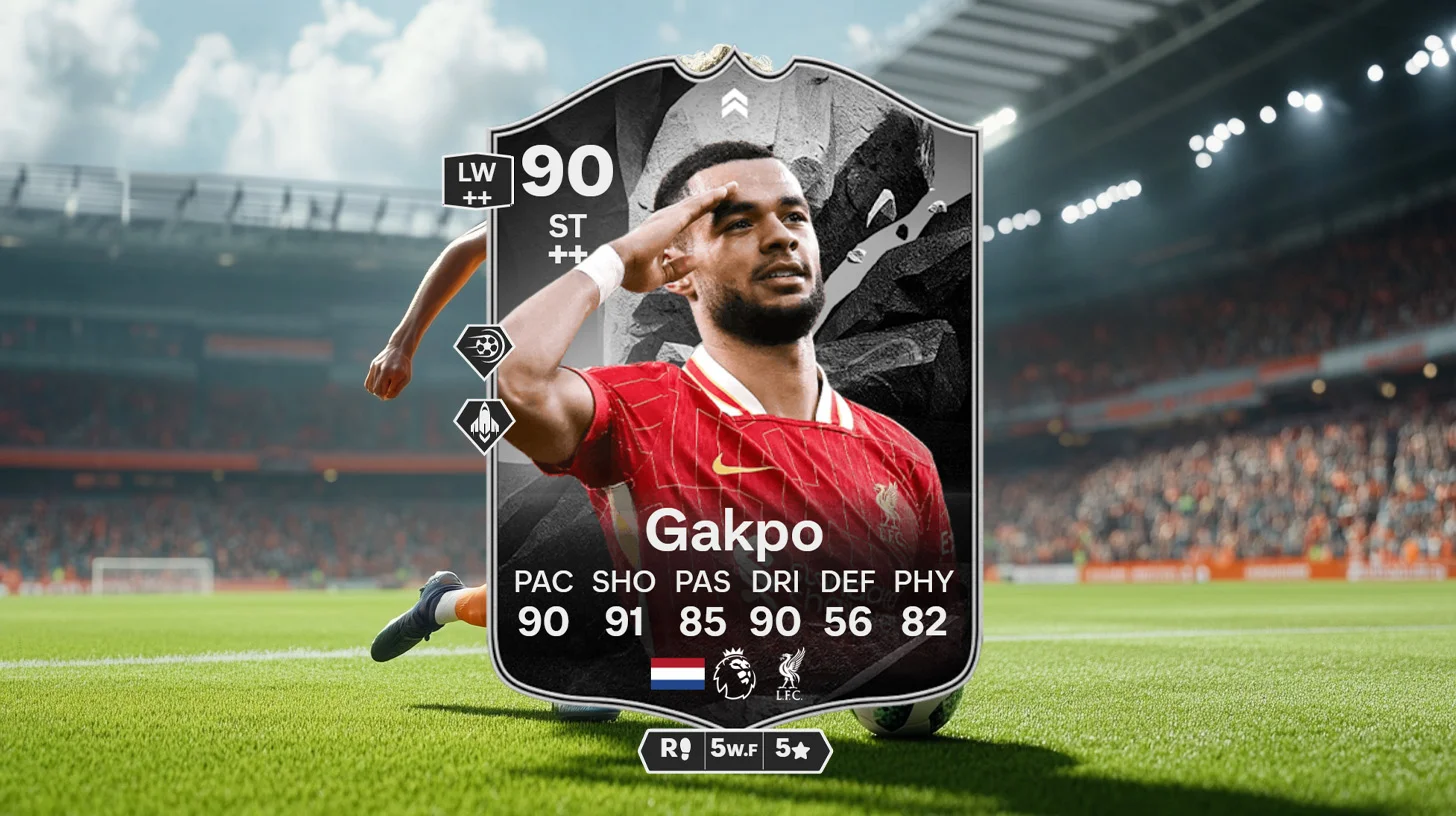 FC 25 Cody Gakpo showdown SBC review: Is he worth it? - Guides - FUTFC FC 25 Cody Gakpo showdown SBC review: Is he worth it? - Guides - FUTFC