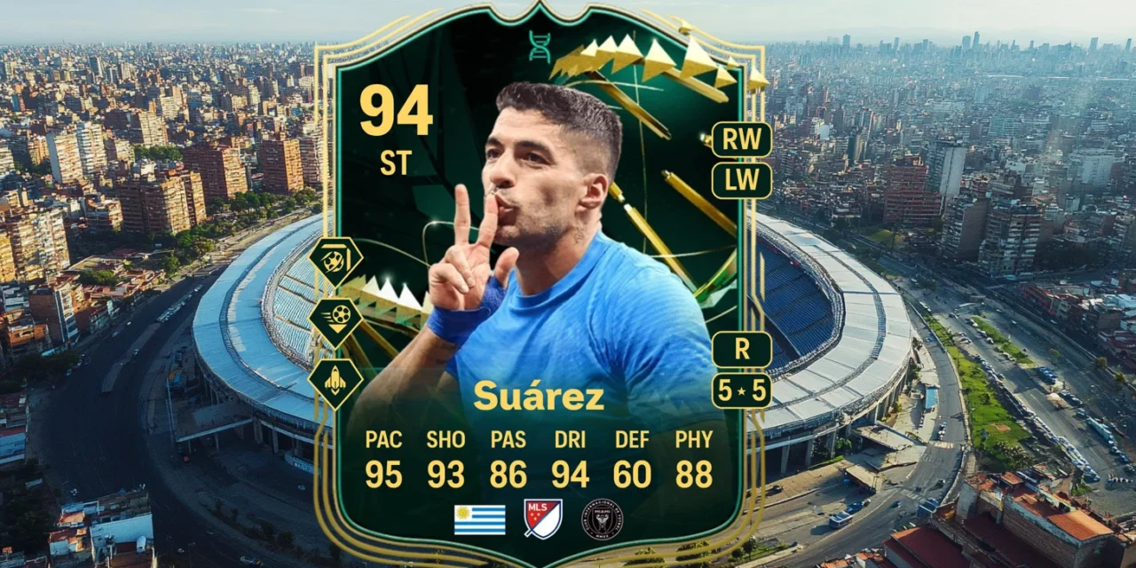Luis Suarez evolution card turns him into a lethal finisher in FC 25