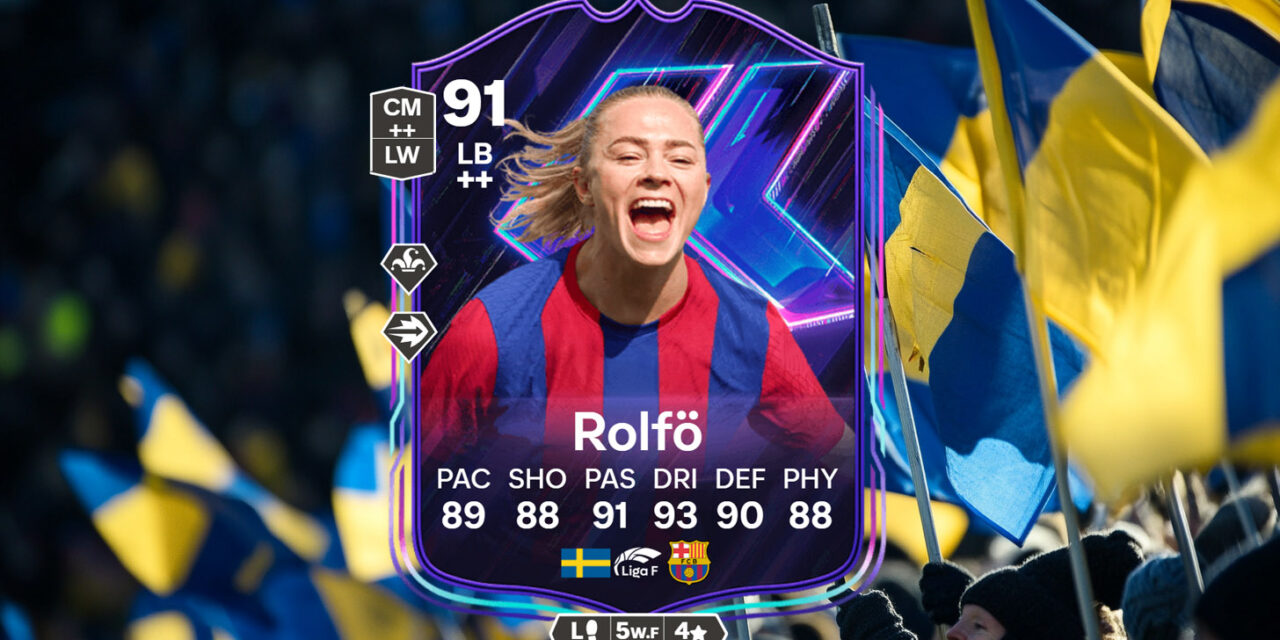 Fridolina Rolfö 91 Rated Card Review: A Versatile Midfielder with Impressive Stats
