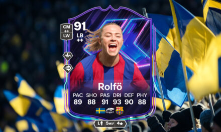 Fridolina Rolfö 91 Rated Card Review: A Versatile Midfielder with Impressive Stats