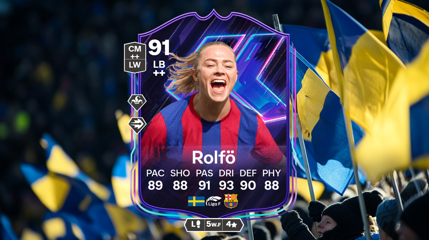 Fridolina Rolfö 91 Rated Card Review: A Versatile Midfielder with Impressive Stats - News - FUTFC