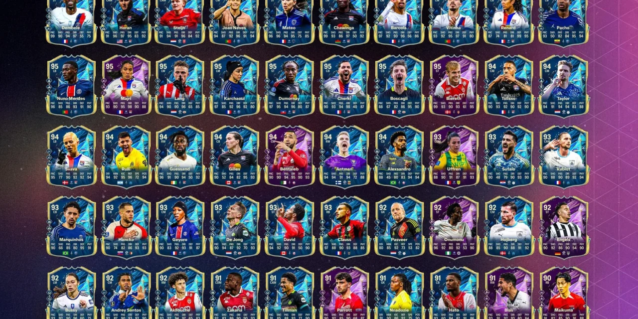 50 Team of the Season Cards Go Live Tonight in FC 25