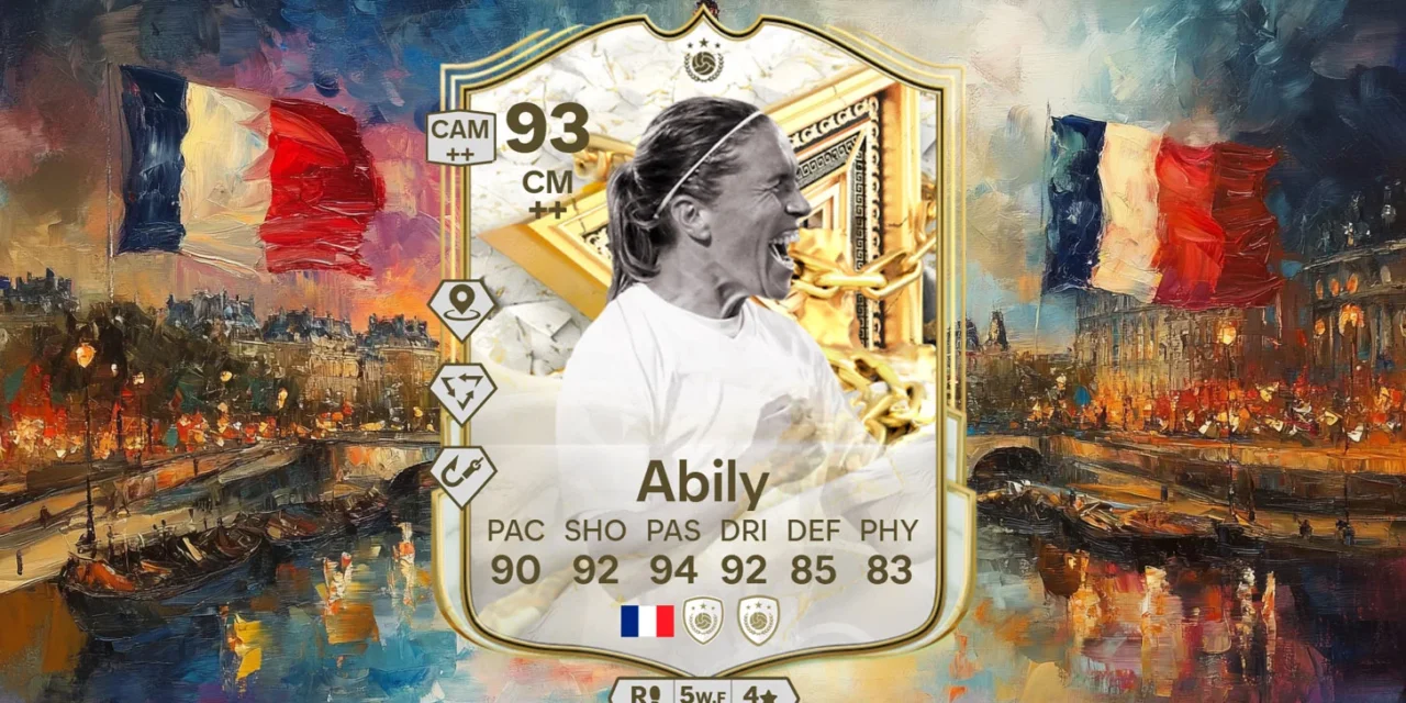 93 Camille Abily Fut Icon is the best value CAM in FC 25