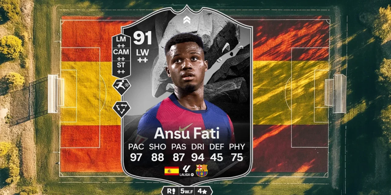Showdown Ansu Fati SBC might be FC 25’s sneaky best value card