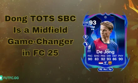 Dong TOTS SBC Is a Midfield Game-Changer in FC 25
