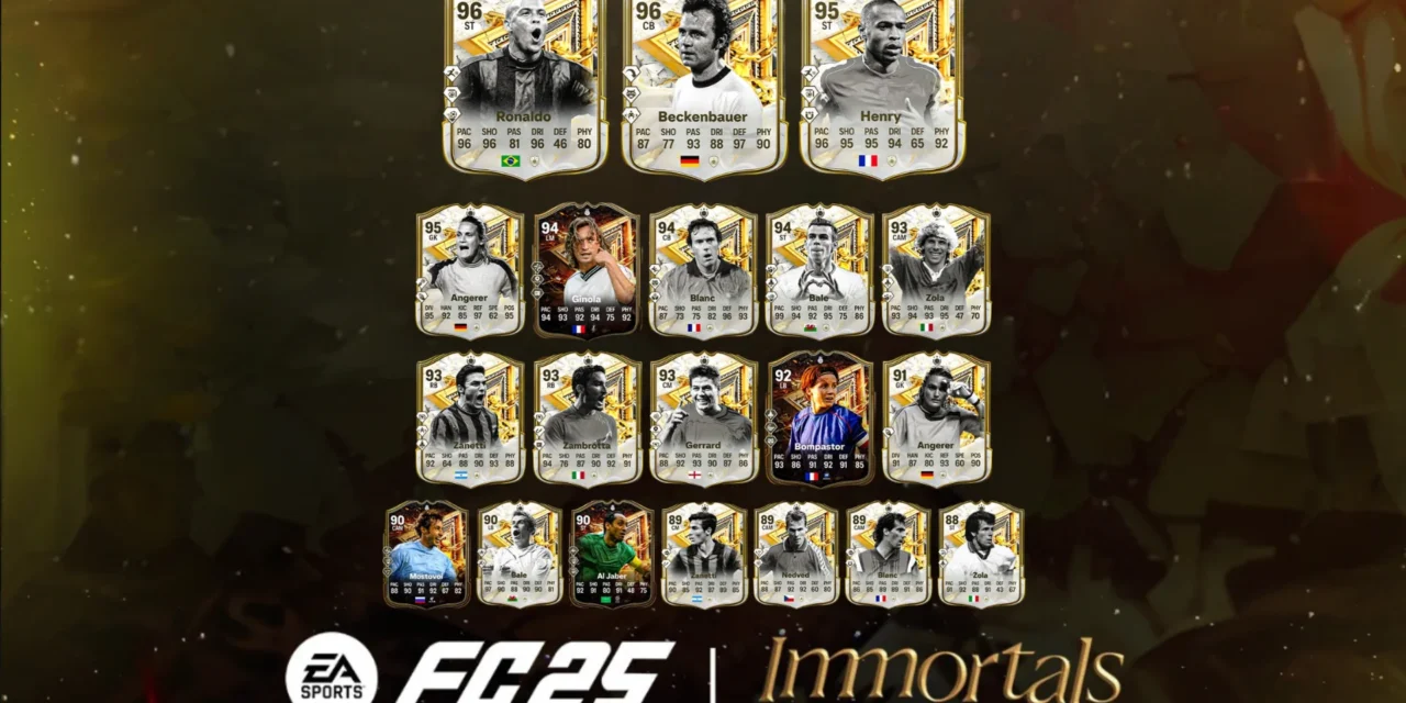 Immortals Promo in FC 25 – Full Leak Breakdown & New Icons