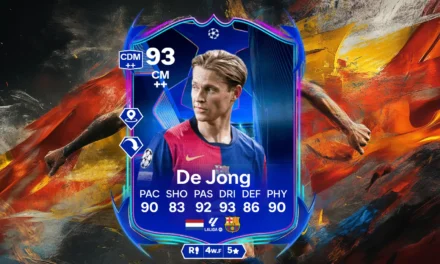 Frenkie de Jong 93 RTTF SBC might be the best midfielder in FC 25