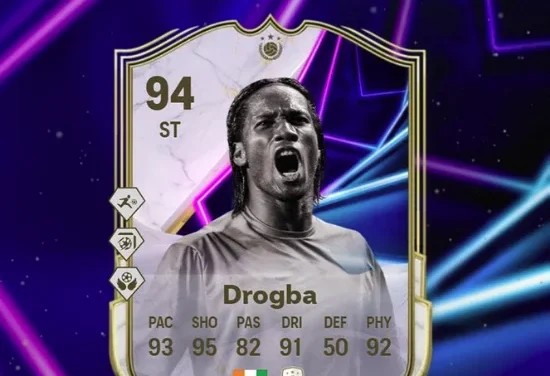 Didier Drogba ICON SBC leaked for FC 25 – Here’s everything we know