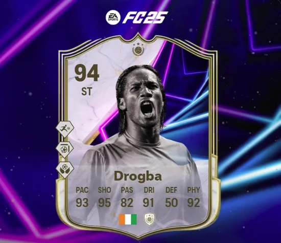 Didier Drogba ICON SBC leaked for FC 25 – Here’s everything we know
