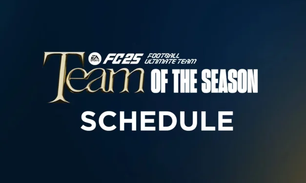 Predicted Team of the Season Schedule – FC 25