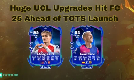 Huge UCL Upgrades Hit FC 25 Ahead of TOTS Launch Huge UCL Upgrades Hit FC 25 Ahead of TOTS Launch