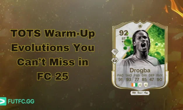 TOTS Warm-Up Evolutions You Can’t Miss in FC 25