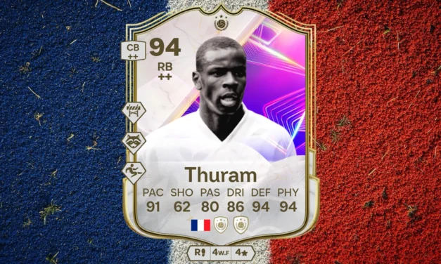Lilian Thuram SBC is the best right back option in FC 25