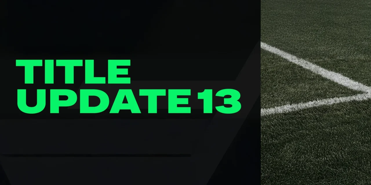 EA announce Title Update #13