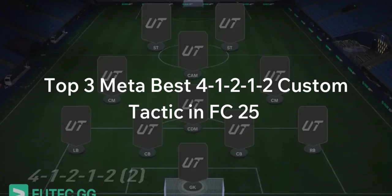 Best 4-1-2-1-2 Custom Tactic in FC 25 This Setup Dominates