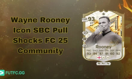Wayne Rooney Icon SBC Pull Shocks FC 25 Community Wayne Rooney Icon SBC Pull Shocks FC 25 Community