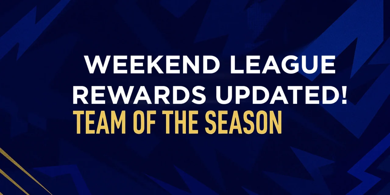 Weekend League rewards updated with TOTS items