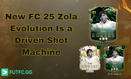 New FC 25 Zola Evolution Is a Driven Shot Machine
