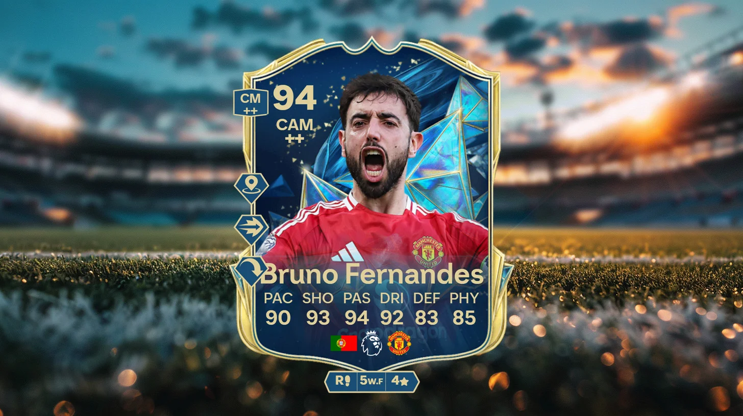 FC 25 TOTS Bruno Fernandes review shows hidden potential - Guides - FUTFC