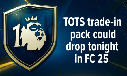 TOTS trade-in pack could drop tonight in FC 25