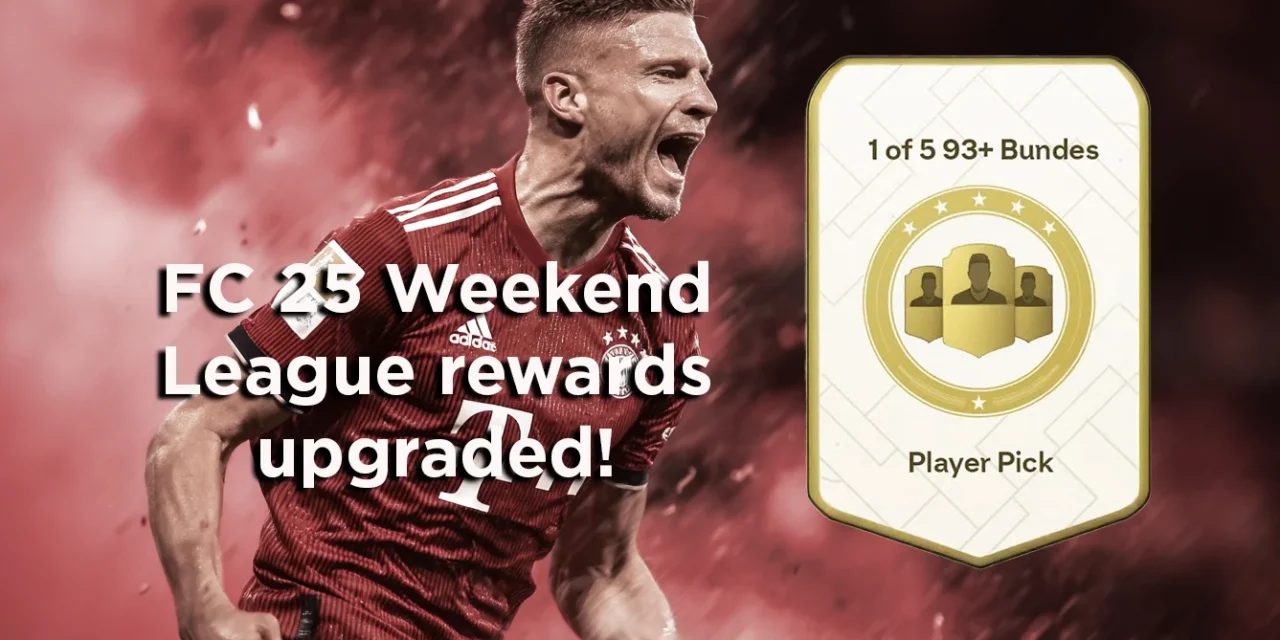 FC 25 Weekend League rewards upgraded and market impact expected