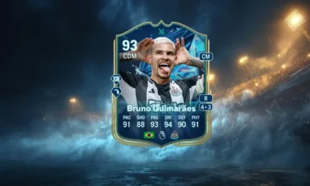 Bruno Guimarães TOTS SBC is one of the best midfield bargains in FC 25